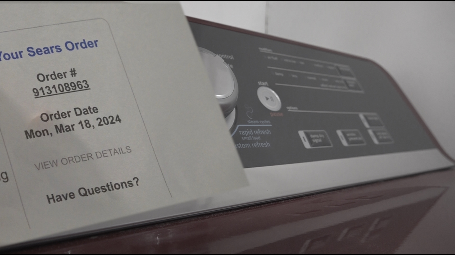 Rebecca Salazar couldn't get Sears Home Warranty to deliver a dryer. KENS called parent company Transformco and they found a solution.