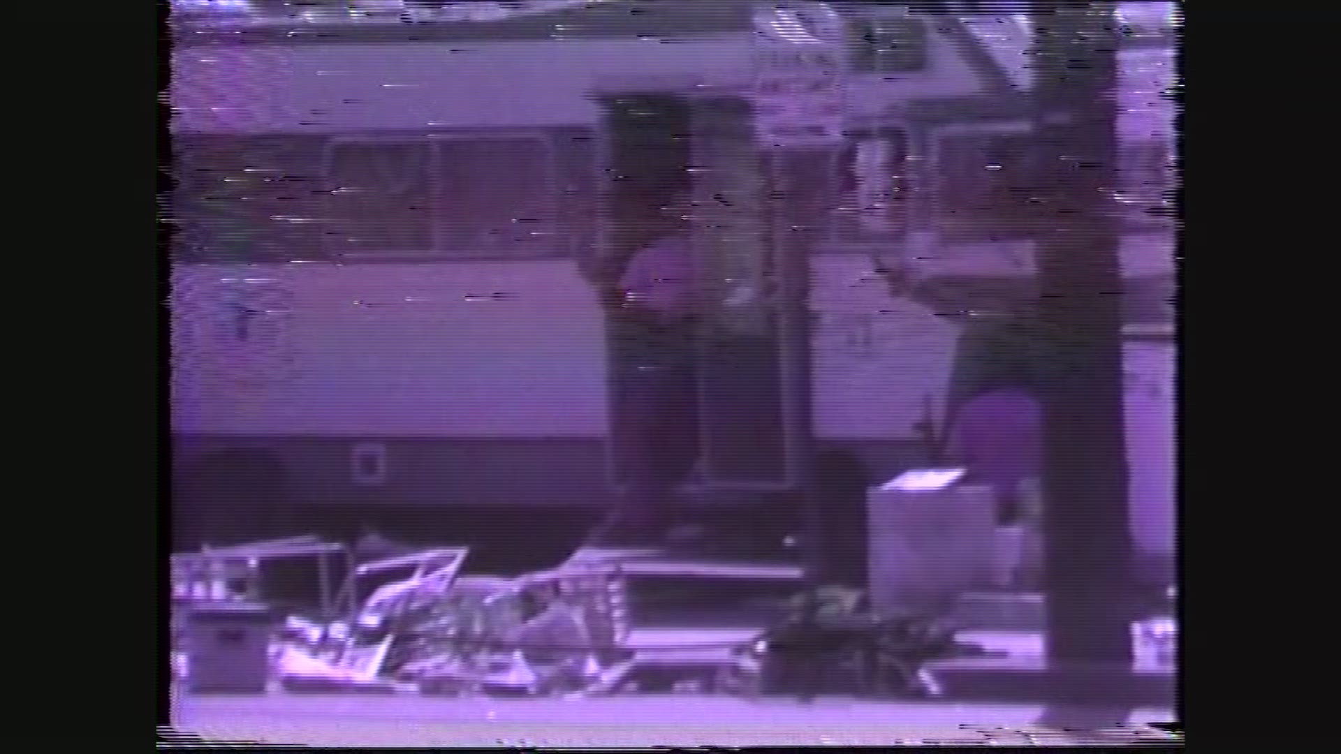 Raw scene footage at the 1979 Battle of Flowers Parade where 2 were killed and more than 50 were injured paints a chaotic scene. One witness, who identified himself as a veteran, spoke with KENS 5 and compared the shooting to being in Vietnam. "I couldn't tell you what color he was, all I could tell you was the son of a bitch was crazy."