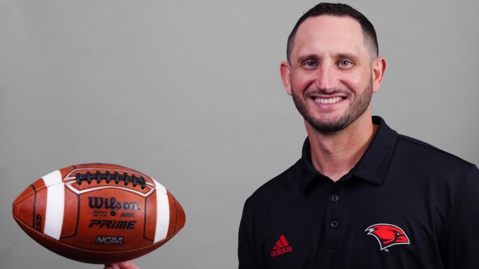 G.J. Kinne will take over. He comes from the University of Central Florida where he was the co-offensive coordinator and quarterbacks coach.