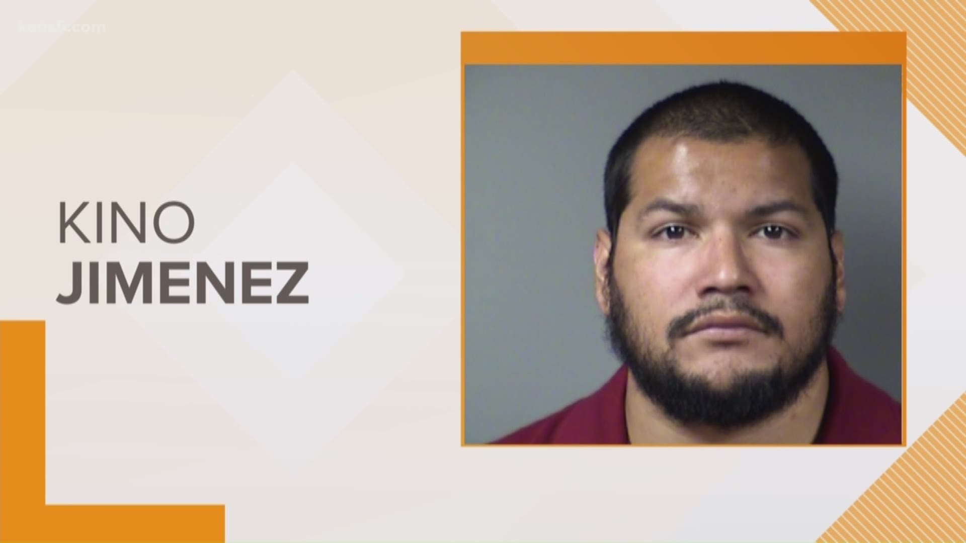 The San Antonio Police Department announced late Thursday that 30-year-old Kino Jimenez has been arrested and charged with theft. SAPD says that Jimenez was arrested at his home in Universal City without incident.