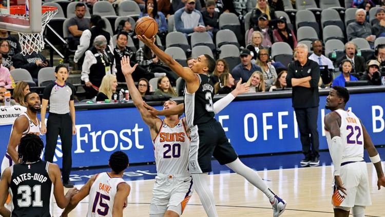 PROGRAMMING NOTE: KENS 5 will broadcast Spurs vs. Suns game Saturday; PGA Golf coverage may conclude on Channel 5.3