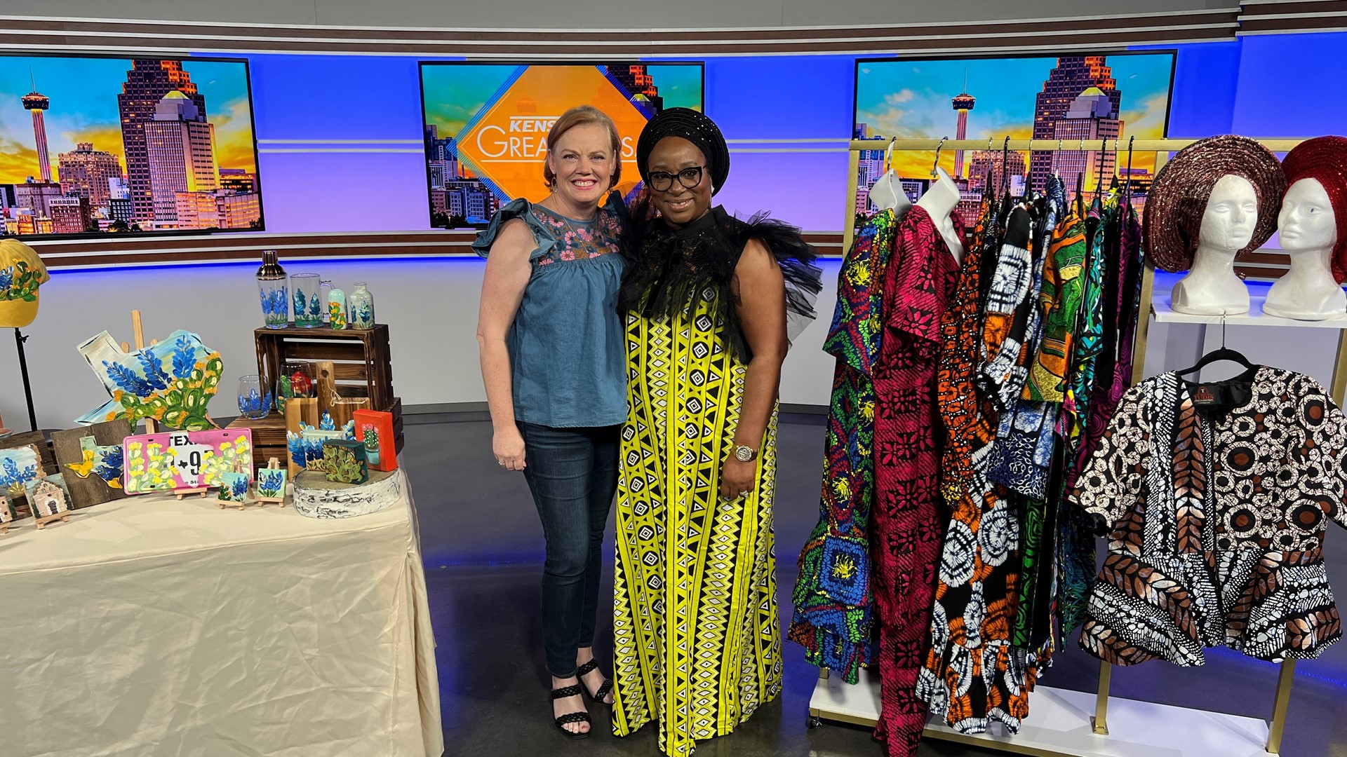 Today's Great Day Market features Princess & the Monkey and Tudis African Boutique.