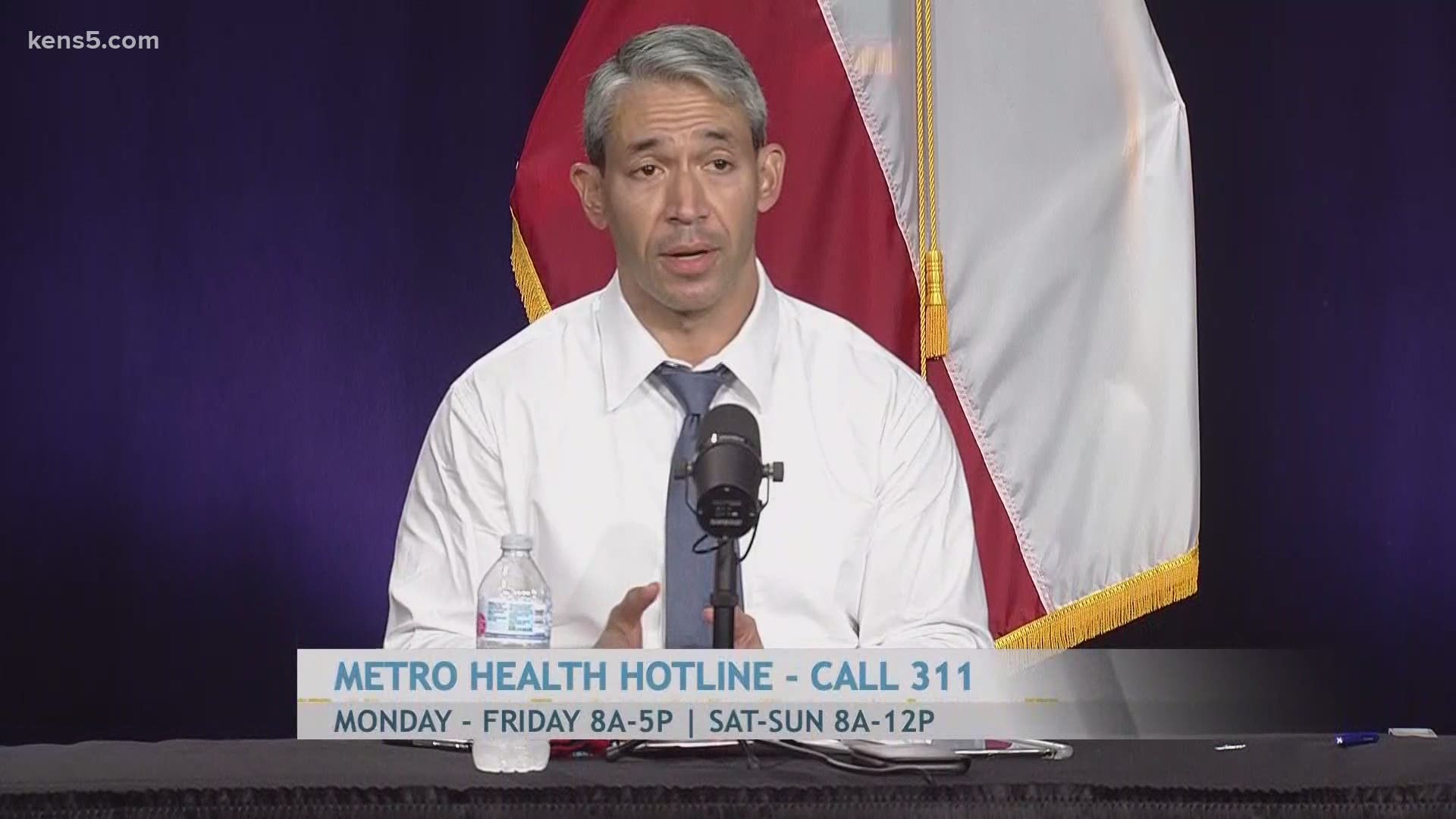 Mayor Ron Nirenberg urged the city to continue social distancing, lest COVID-19 continue to spread through the community.