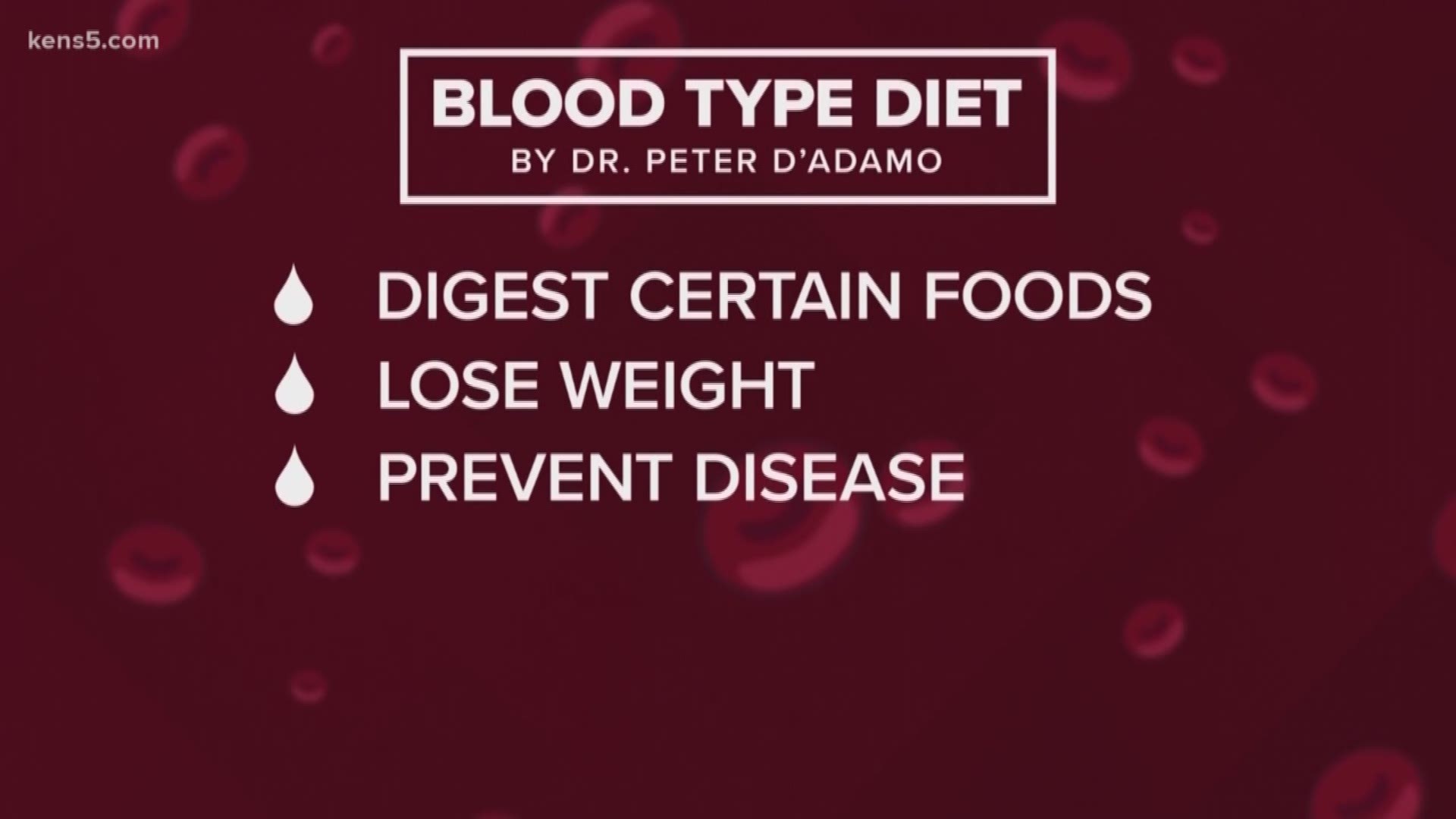 A popular diet claims that your blood type is key to losing that stubborn fat. KENS 5 finds out if there's any truth behind it.