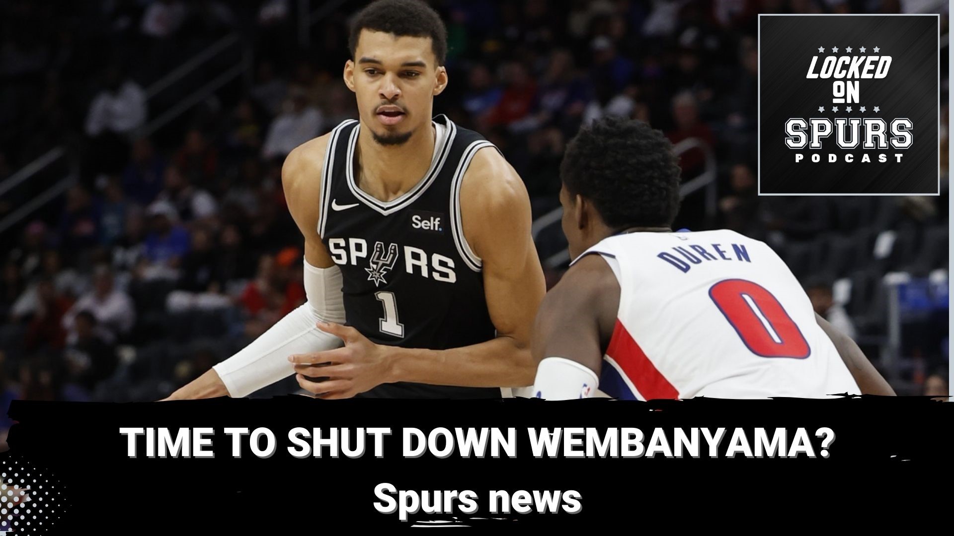 With the Spurs season winding down, is it prudent for the team to shut down Wembanyama for the season?