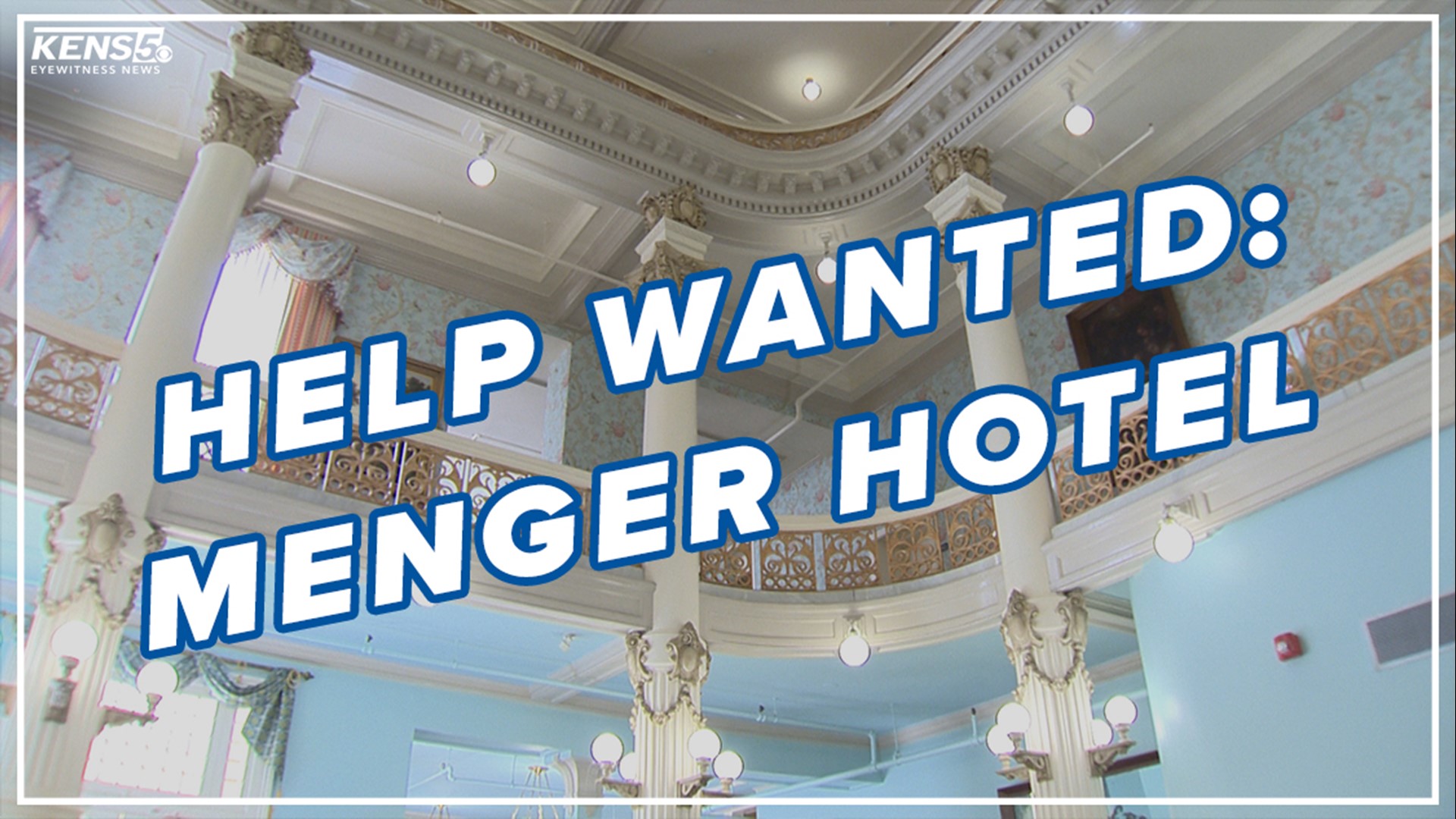 The historic Menger Hotel is seeing major business again as more people are traveling to San Antonio this summer. They are hiring staff to fill the demand.