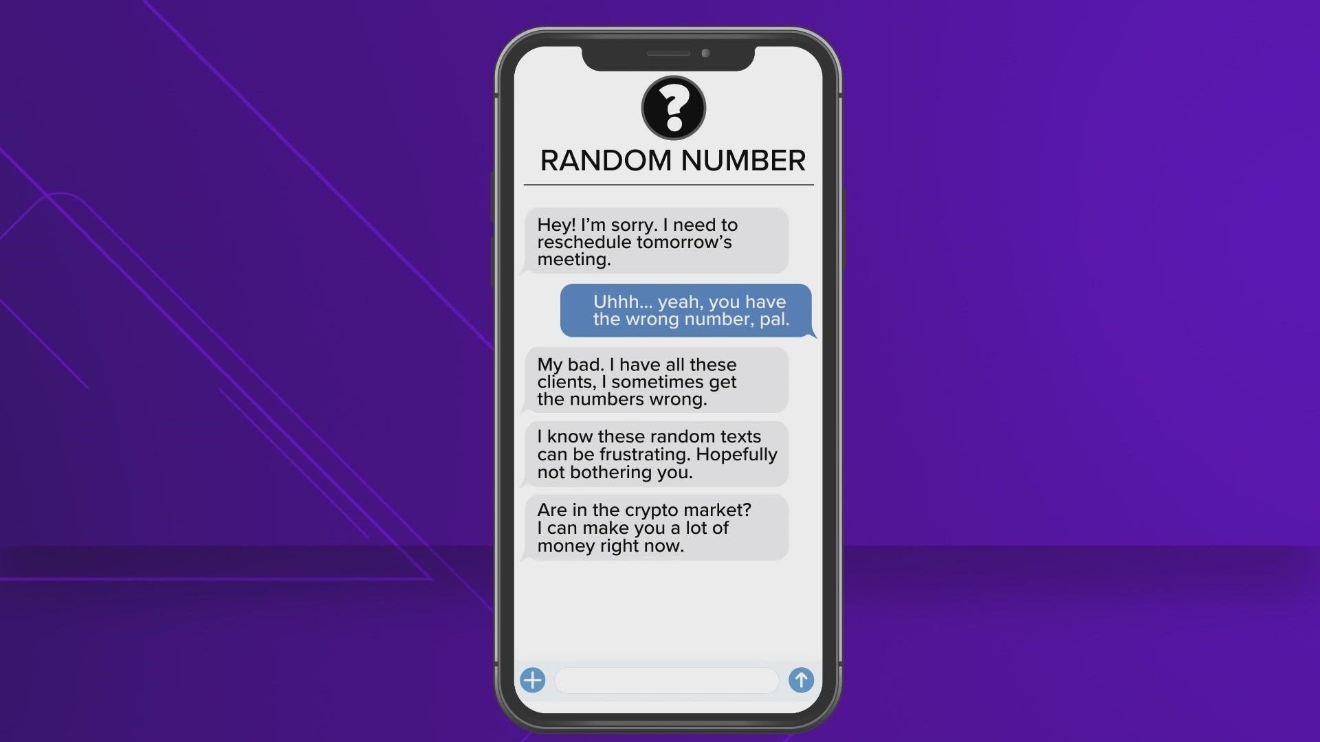 The polite thing to do when you get a text from a wrong number is to let the sender know they did not reach the right person. But being nice might be the wrong move.