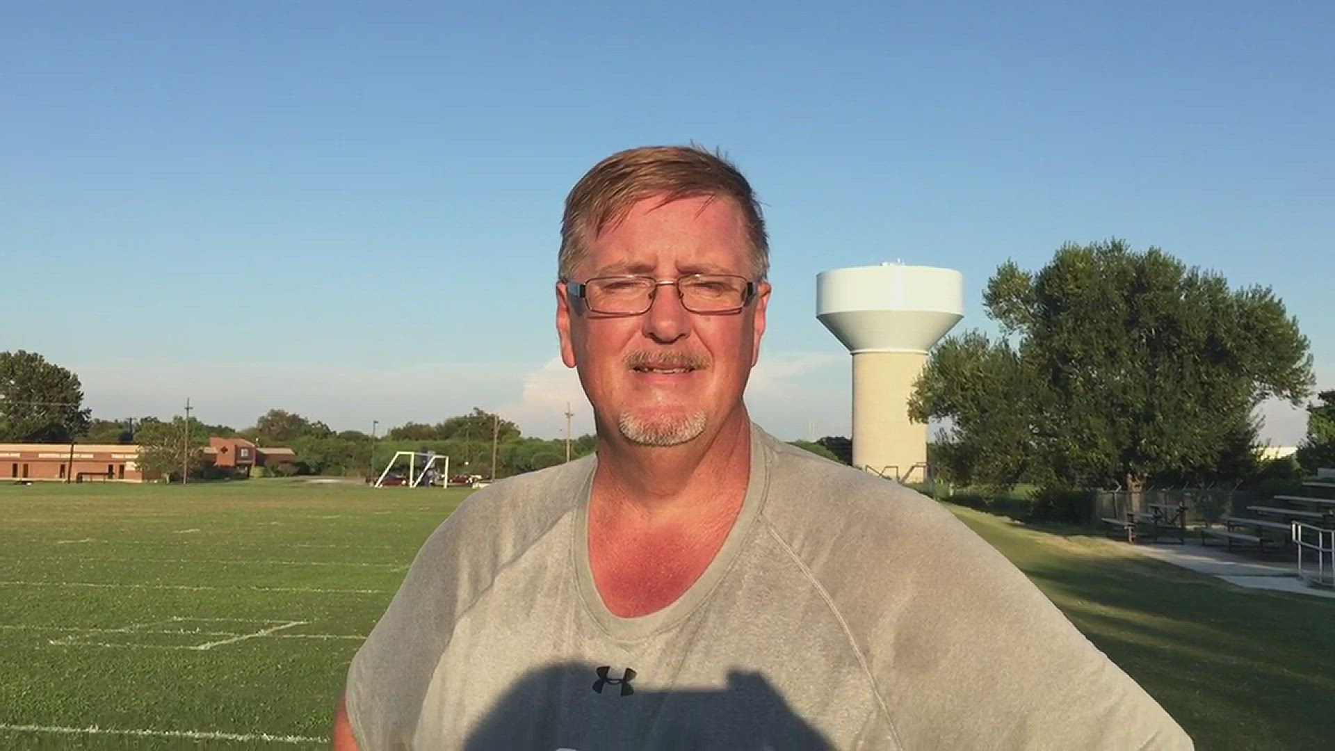 Holy Cross football coach Mike Harrison talks about the Knights' 4-0 start