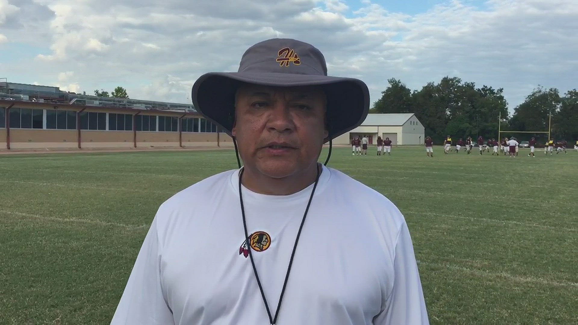 Harlandale football coach Isaac Martinez talks about Tony Soto