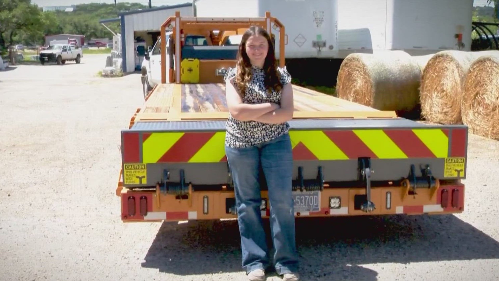 Local teen traveling across Texas in self-built trailer helping those affected by Panhandle fires