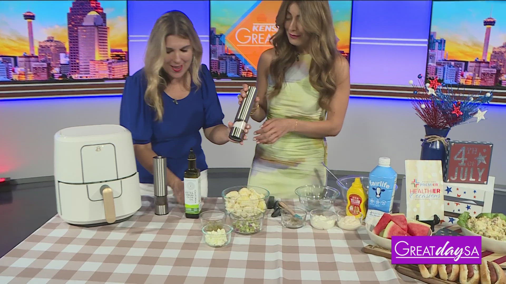 Registered Dietician Jennifer Meachum shares some healthy 4th of July food recipes.