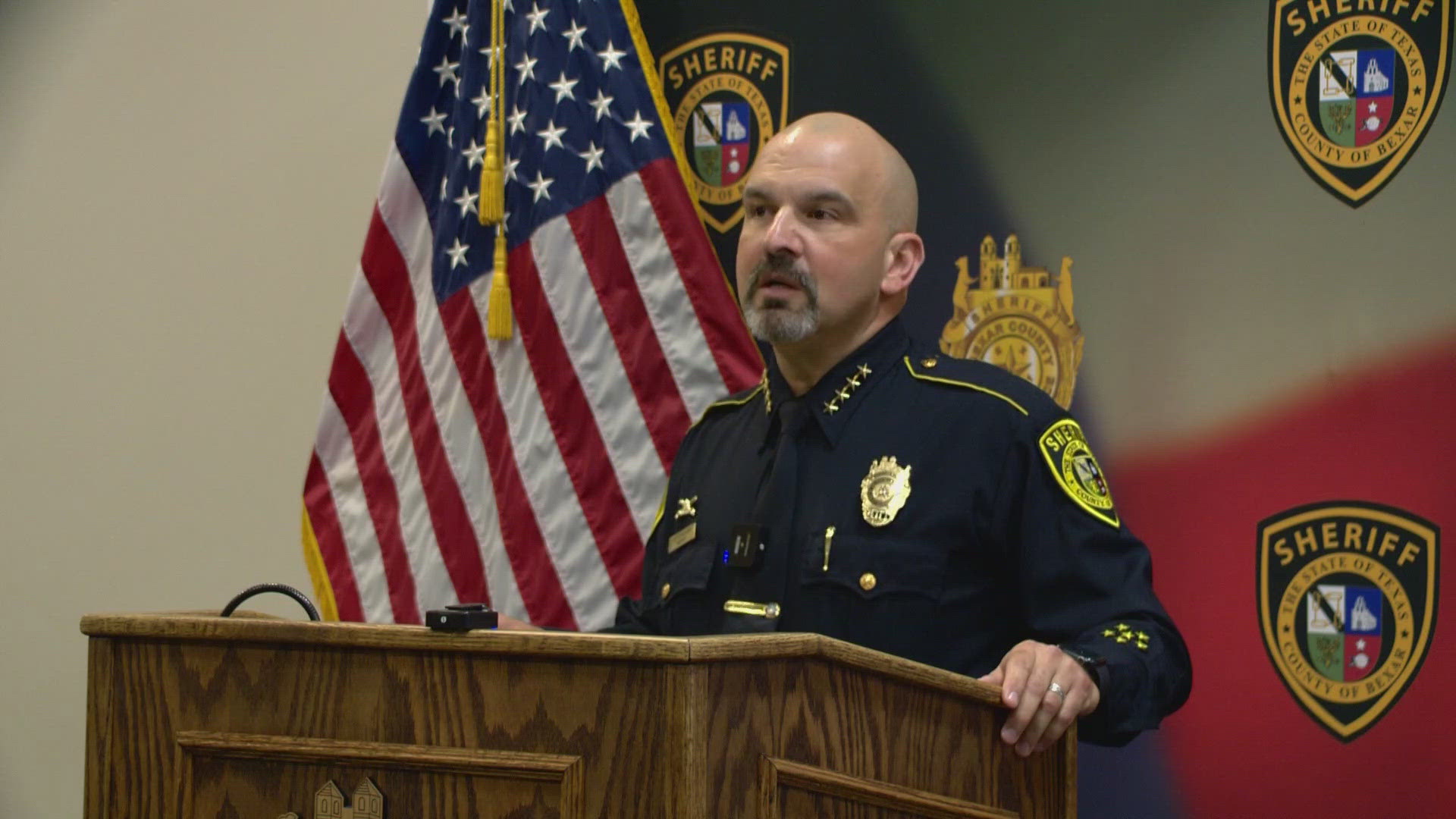 Bexar County Sheriff Javier Salazar, in San Antonio, pushed back against the Trump administration's "rhetoric" about a secure border, saying smuggling hasn't slowed.