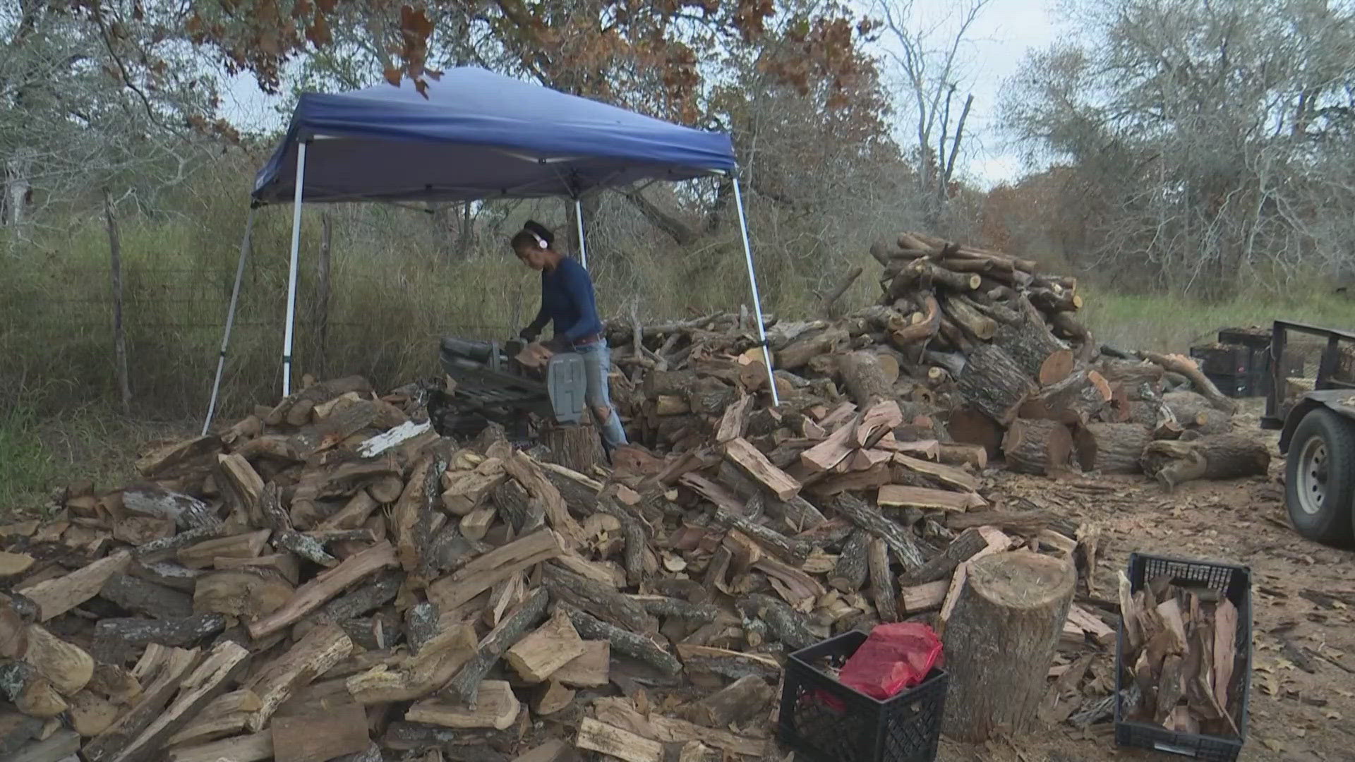 Her home and the tools she uses to make a living were destroyed by a fire last week in Atascosa County.