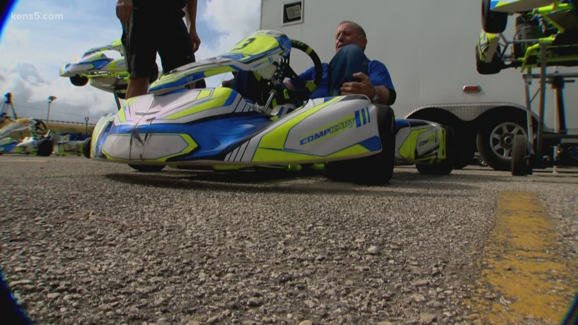 In this week's Texas Outdoors, Barry Davis is fulfilling his need for speed at the go kart race track in New Braunfels.