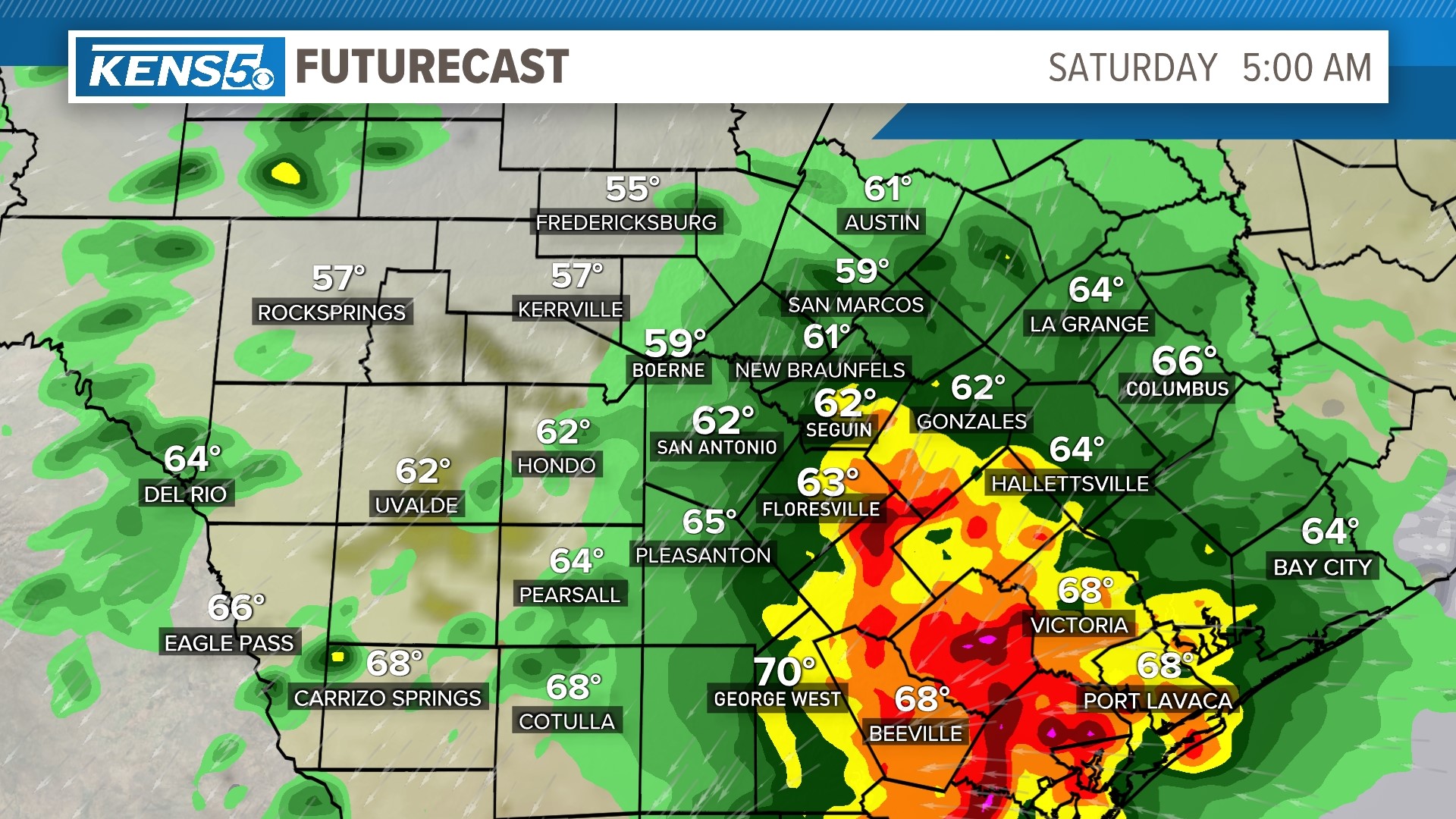 San Antonio Storms What to expect Friday through Sunday