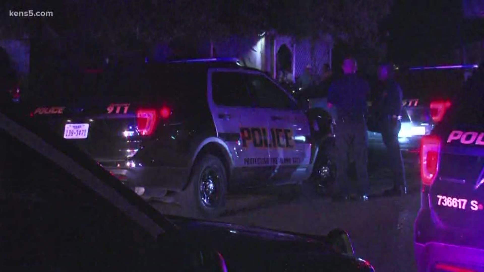 A mother watched her 15-year-old son die after he was shot overnight on the city's south side, according to the San Antonio police.