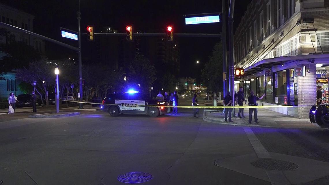 Police say the victim was attacked by three suspects and remains in critical condition.