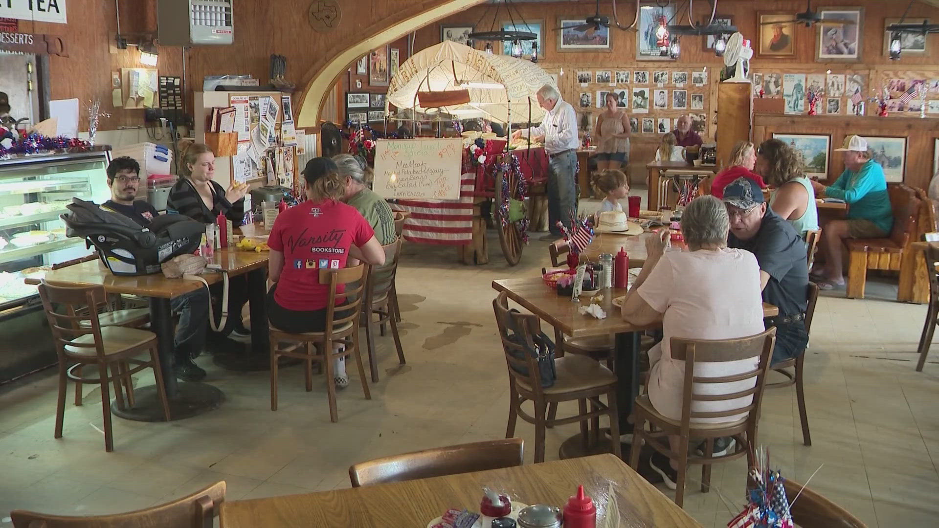 Local eateries in Bandera teamed up to host raffle to fundraise for flood relief.