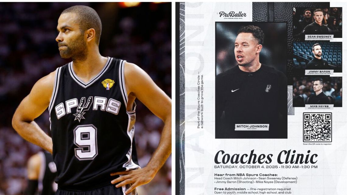 Tony Parker says NBA Europe will happen soon; Free Spurs coaching clinic announced