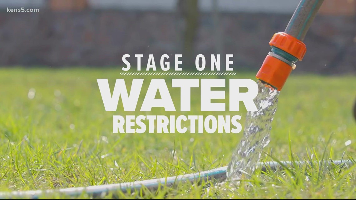 SAWS announces Stage 1 watering rules as Edwards Aquifer levels drop