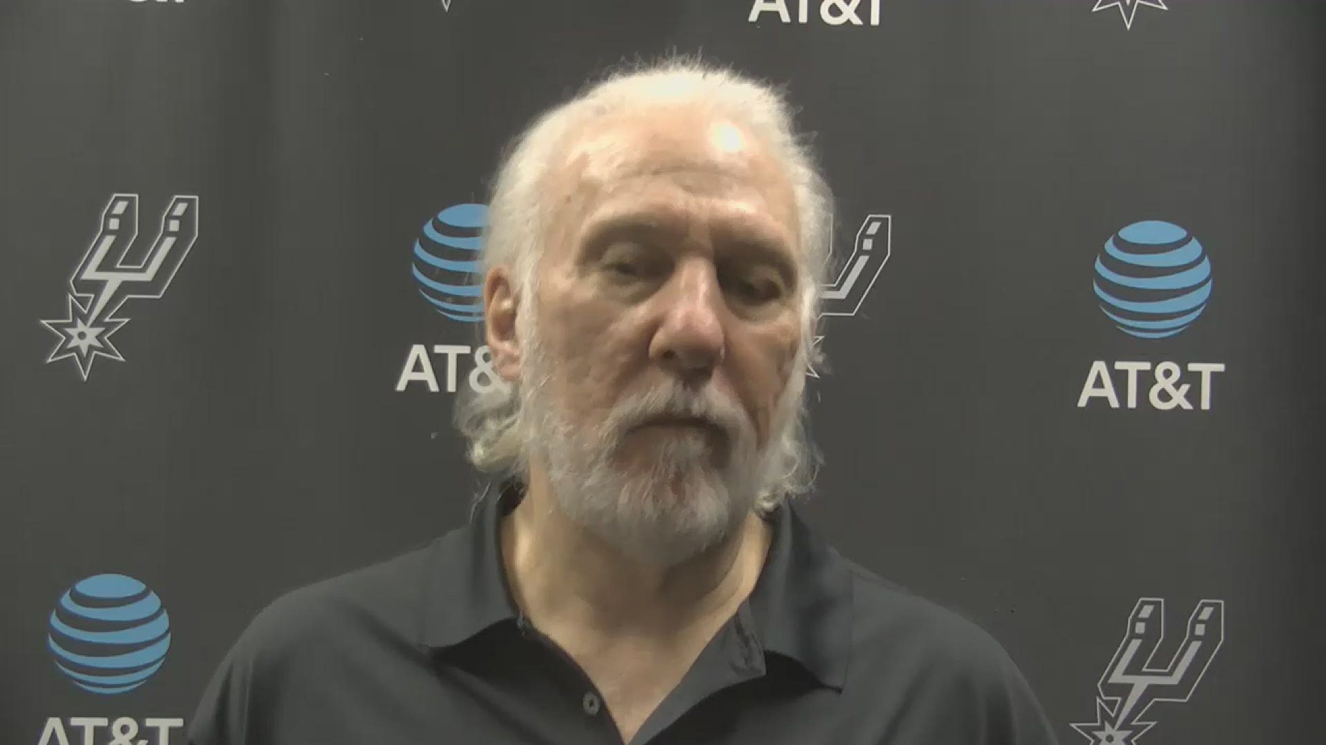 Popovich spoke about injuries to LaMarcus Aldridge and Rudy Gay, Luka Samanic's improvement, and a variety of other topics.