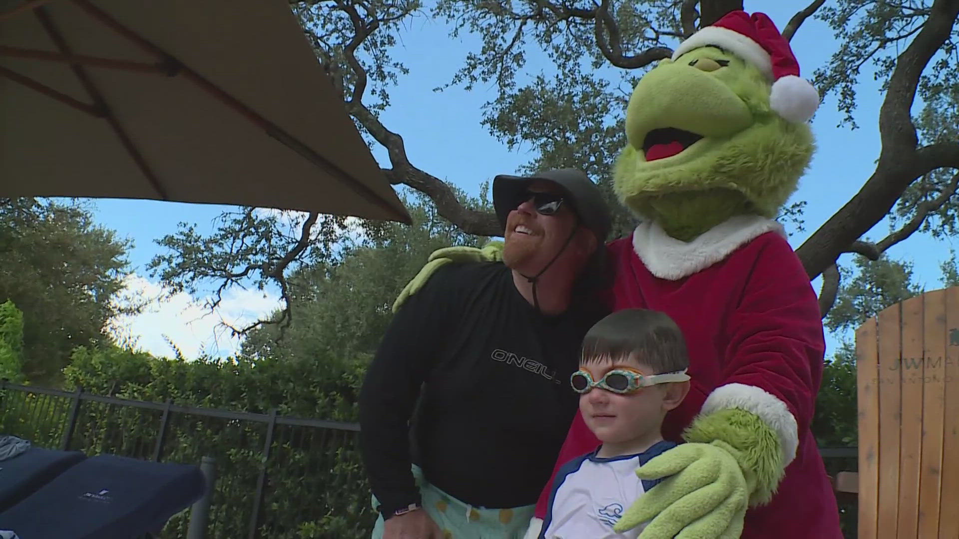 Marriott San Antonio Hill Country Resort & Spa went all-out with their holiday party, including live animals, balloon art and a barbecue banquet.