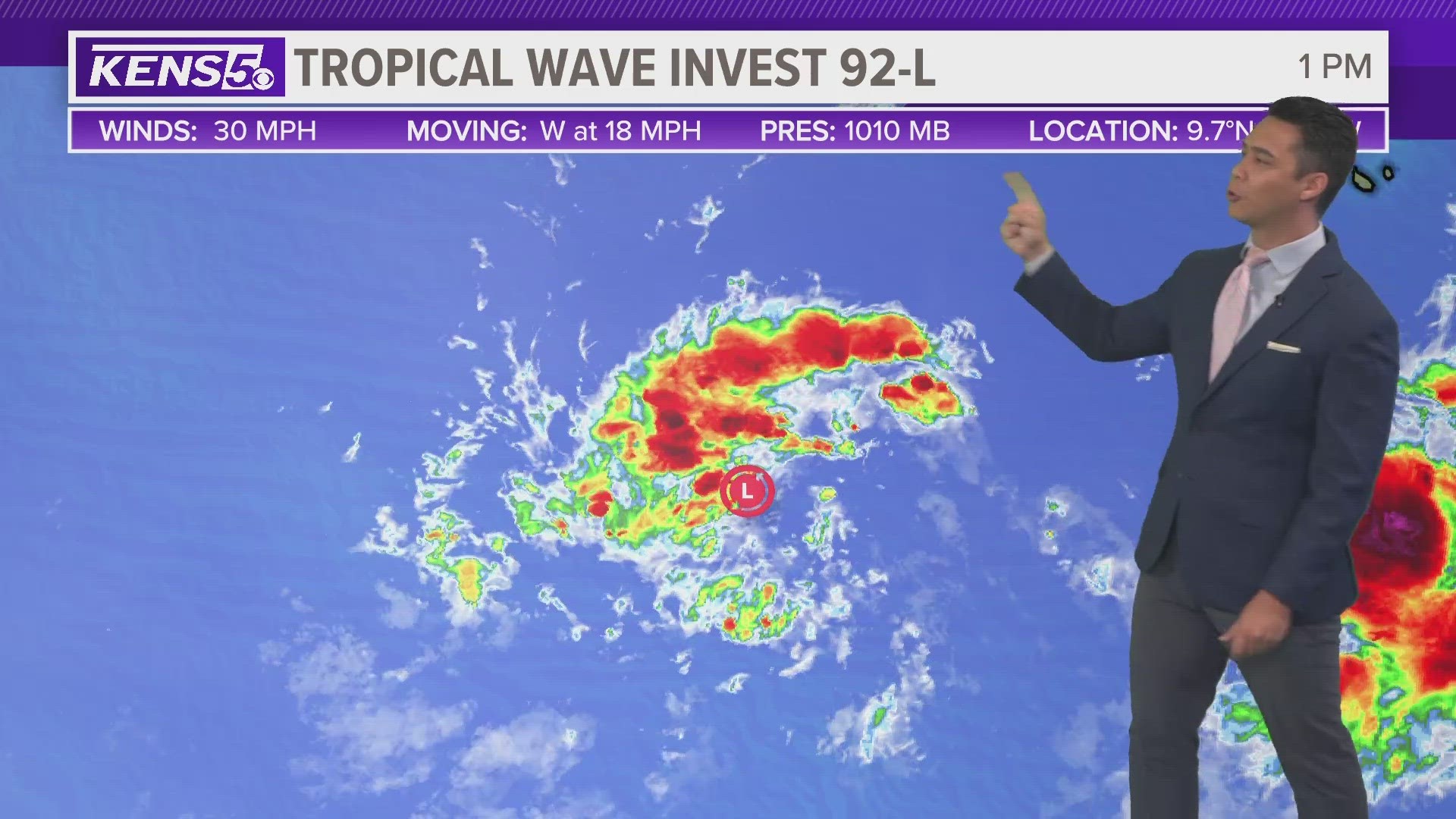 Invest 92L likely to become Tropical Storm Bret this week. Meteorologist Ryan Shoptaugh explains the tropical pattern.