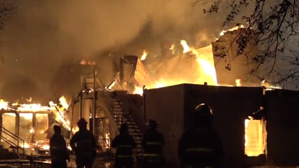 Large fire reported in downtown - Vimarsana News