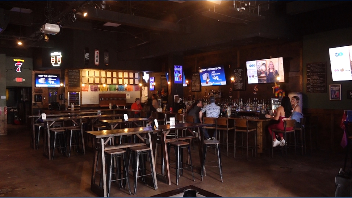 Spurs playoff games are being split between TV and streaming services, frustrating fans and forcing sports bars to upgrade. Stout House has already made their own.