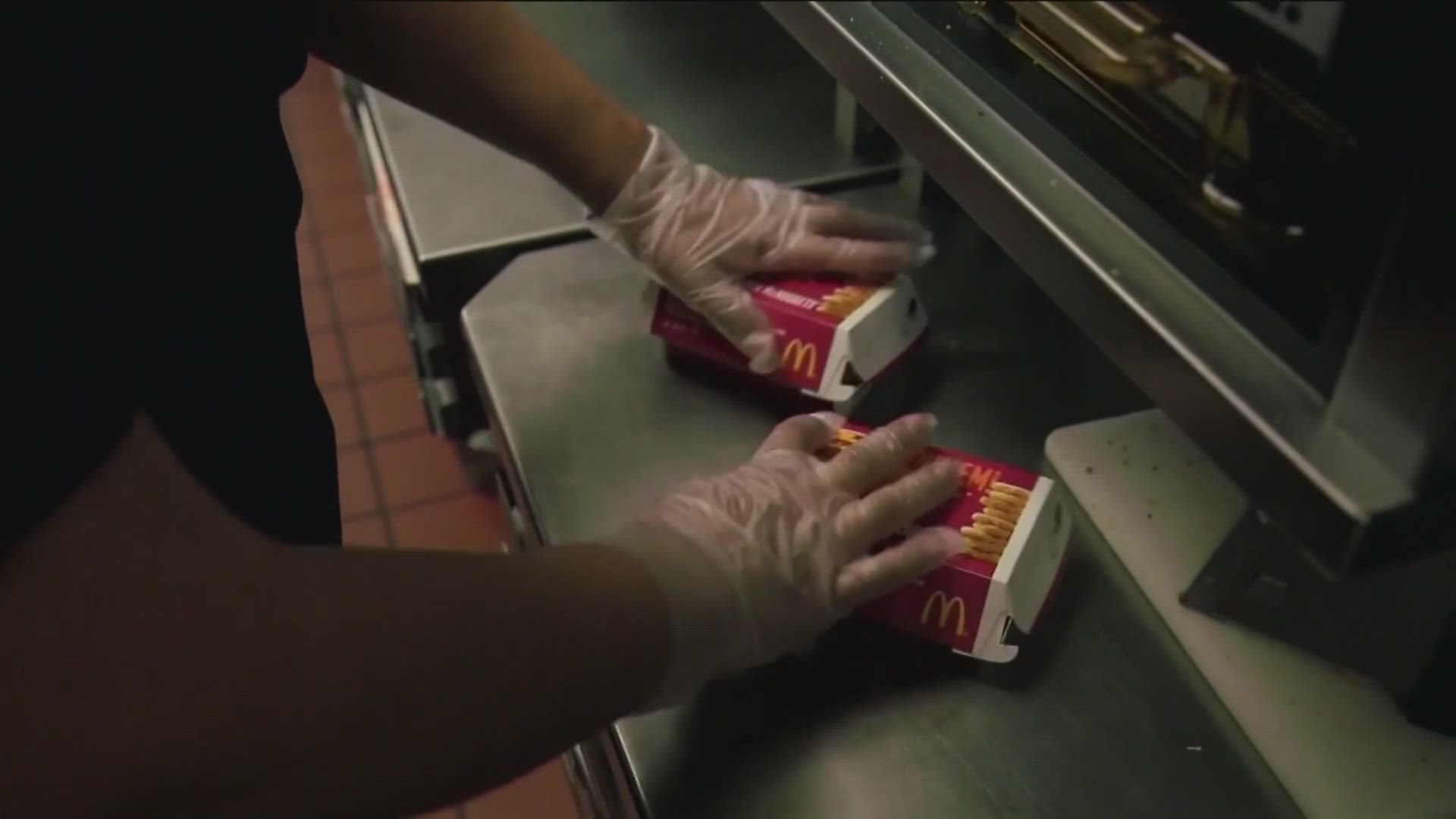 A new law mandating the minimum wage increase for fast food workers takes effect today, April 1.