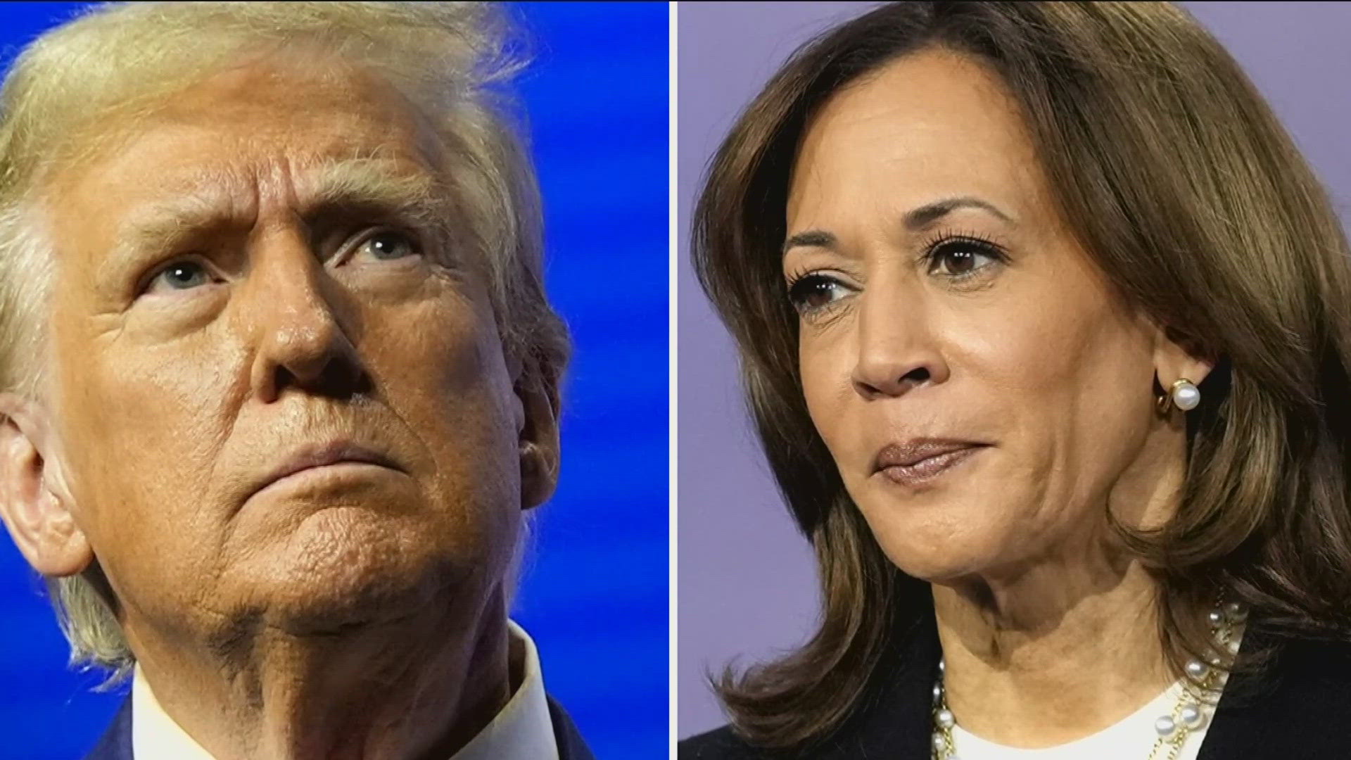 Harris is getting ready to make her closing argument in Washington, while Trump will hold a news conference in Florida before heading to Pennsylvania.