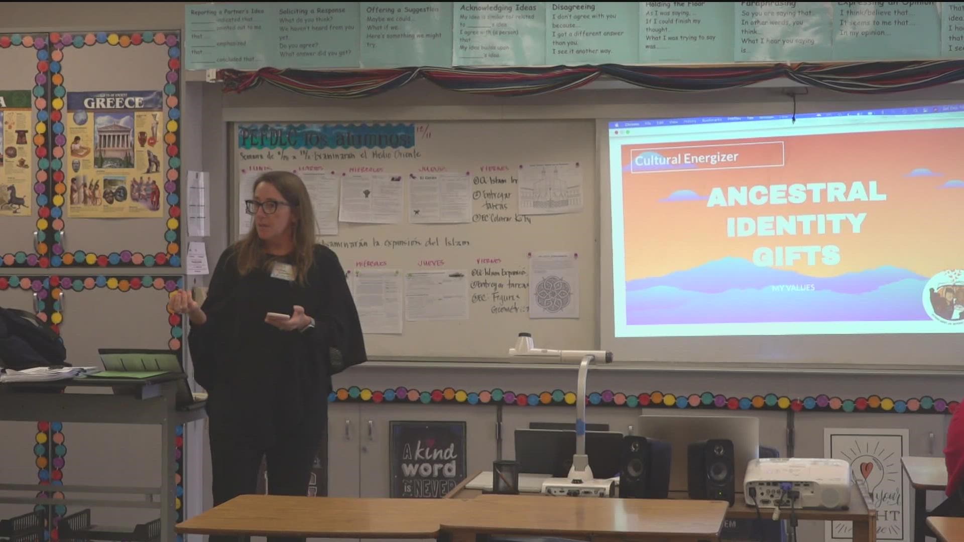 Educators and curriculum developers in California gathered at Chula Vista Middle School to learn how to create ethnic studies courses.