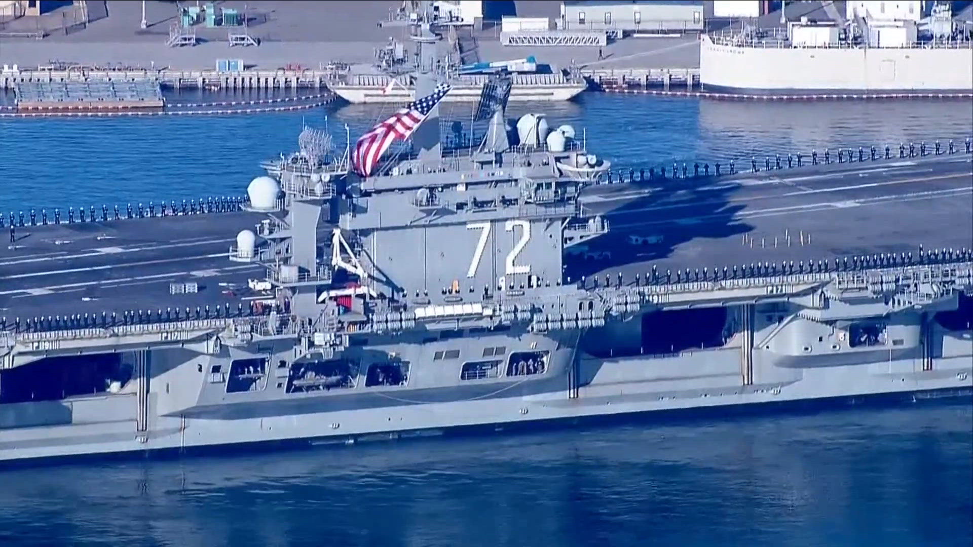 USS Abraham Lincoln returns to San Diego amid calls for probe into crew ...