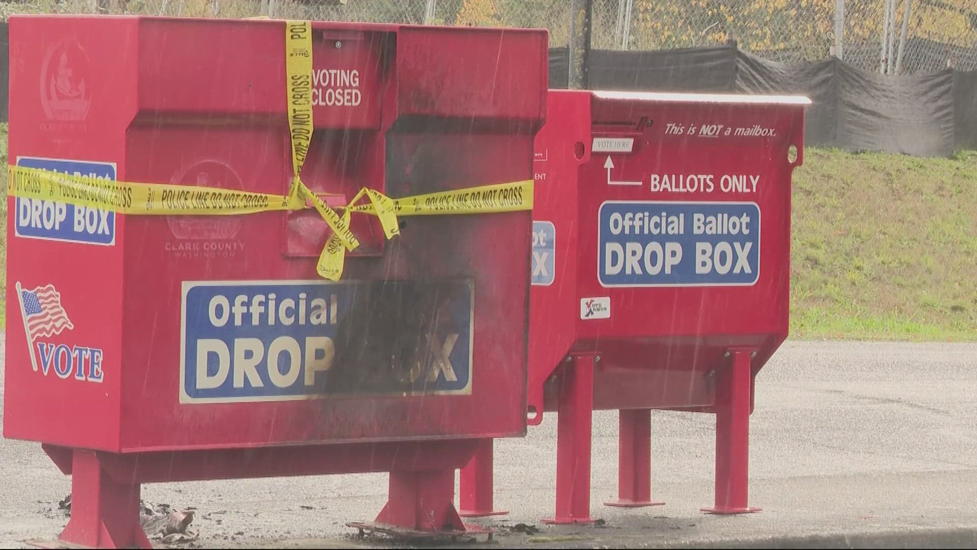 Two ballot boxes in Vancouver and Portland were set on fire destroying hundreds of ballots about a week away from the Nov. 5 general election.