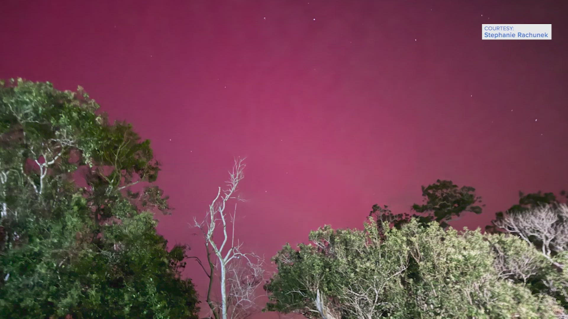 While we're used to seeing storms in SE Texas, this geomagnetic storm known as the Aurora Borealis or Northern Lights is more common in the arctic regions.