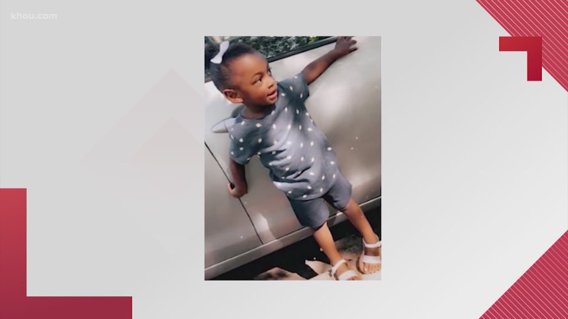 Maliyah, who goes by the nickname "Tootie," was last seen Saturday morning in the 10600 block Beechnut Street.