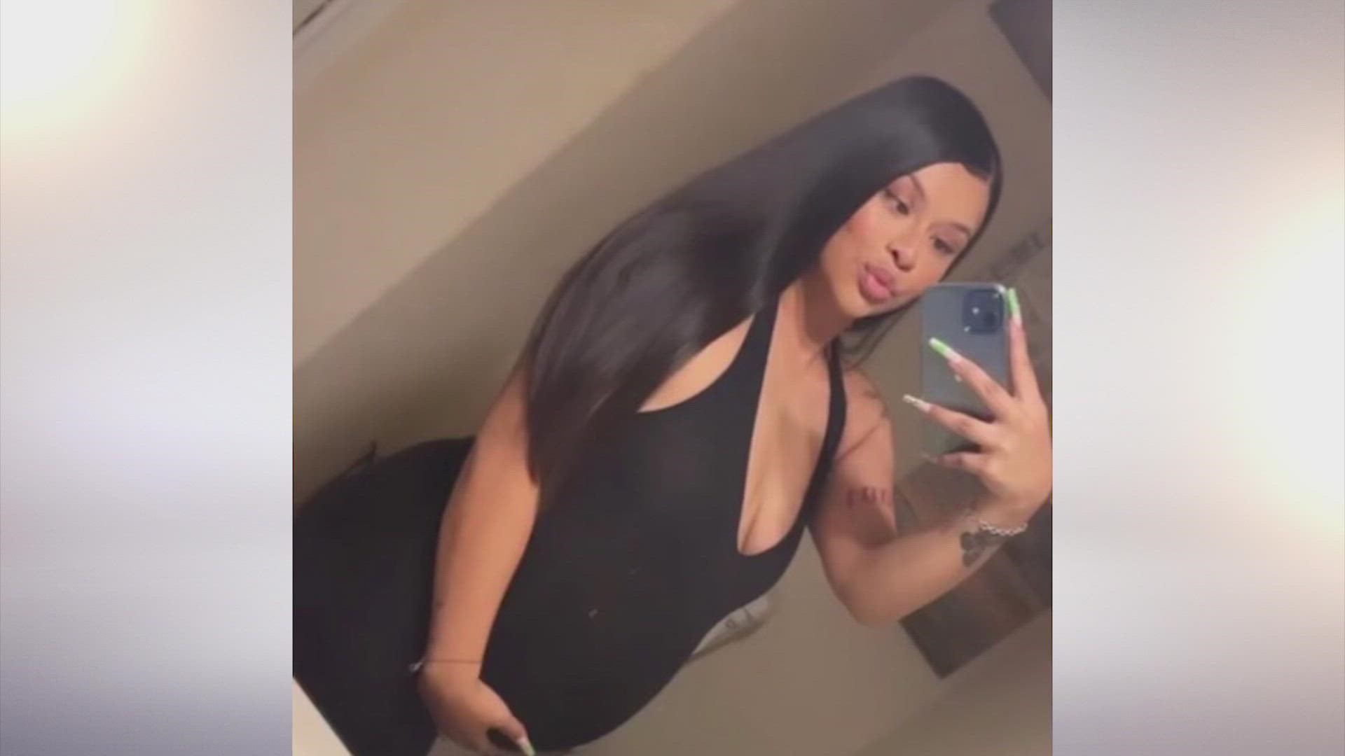 Jennifer Hernandez, 20, was eight months pregnant when she and her boyfriend were shot Friday in north Harris County, HCSO said.