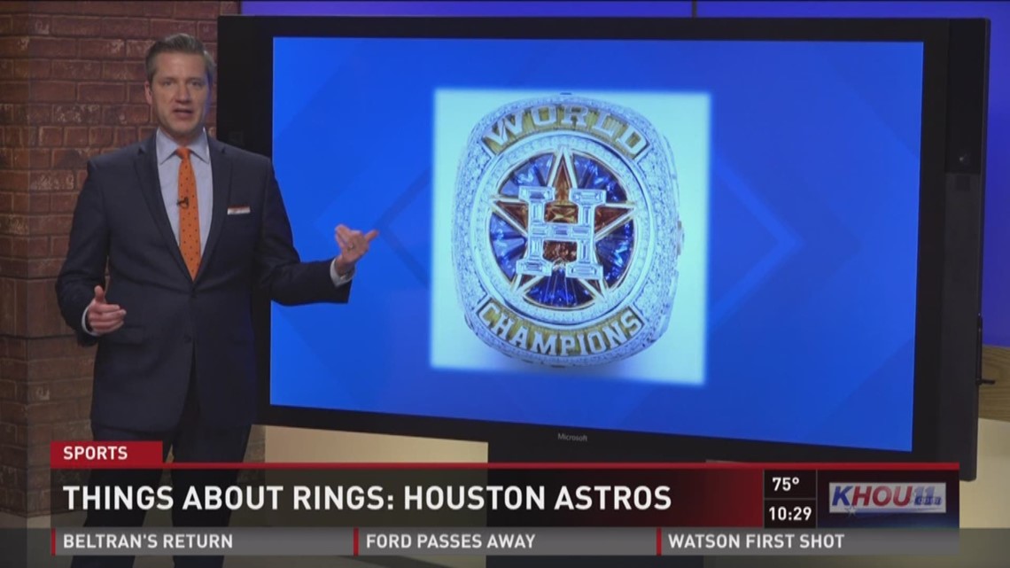 Things about rings: Houston Astros