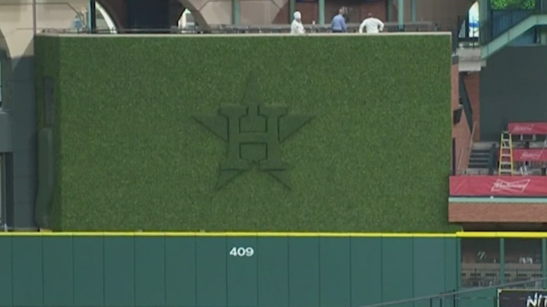 It's not clear, but the team sent out a note that it was done. The Astros have a better road record than home one this season.