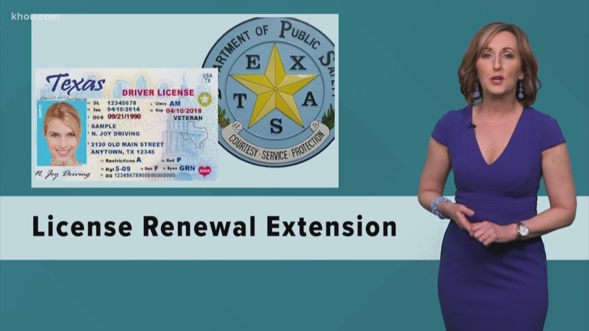 Is your driver’s license about to expire? Since we're in a State of Disaster, you won't get a ticket if your license expires on or after March 13, 2020.