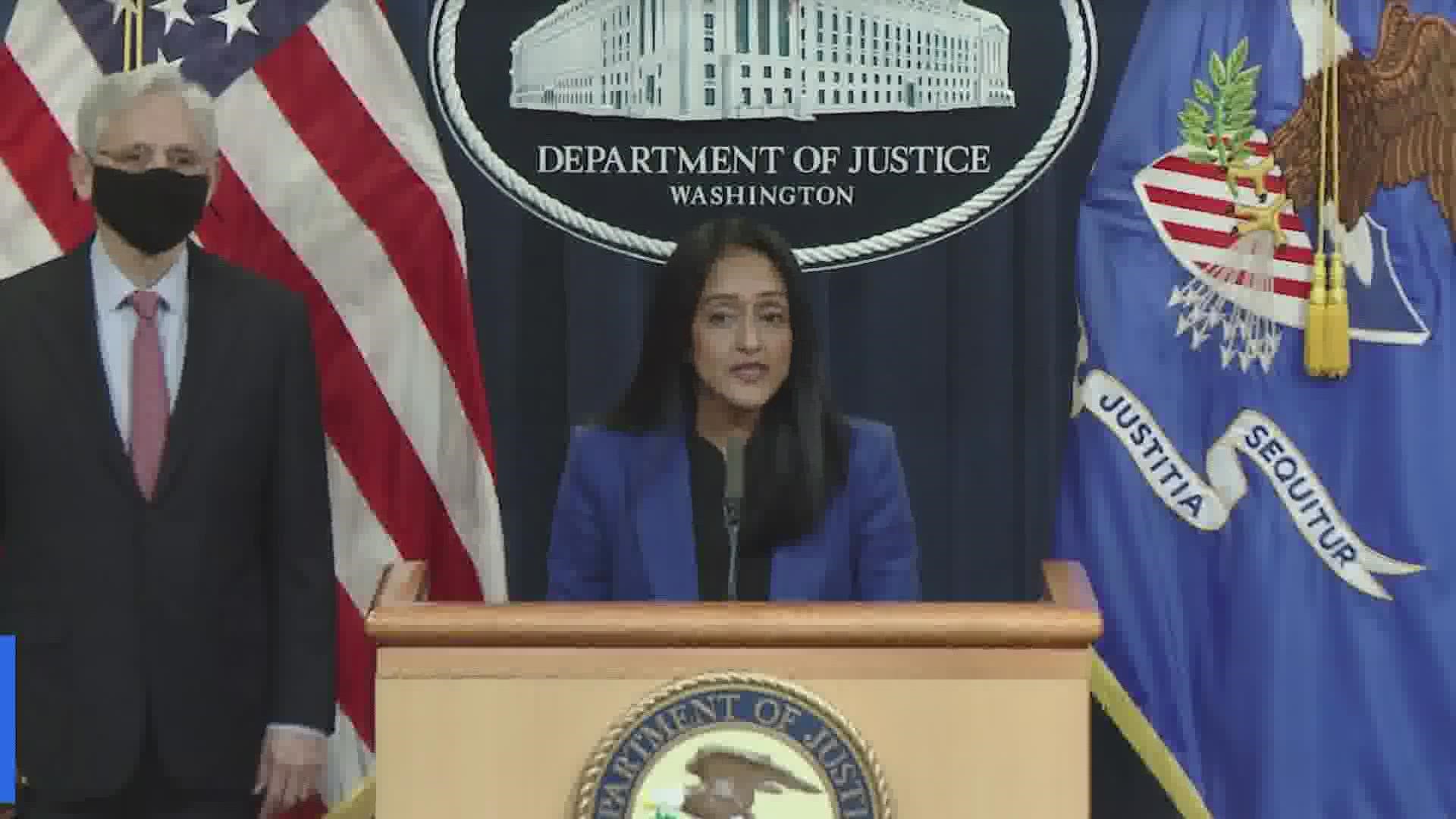 US Attorney General Merrick B. Garland said Texas is violating Section 2 of the Voting Rights Act.