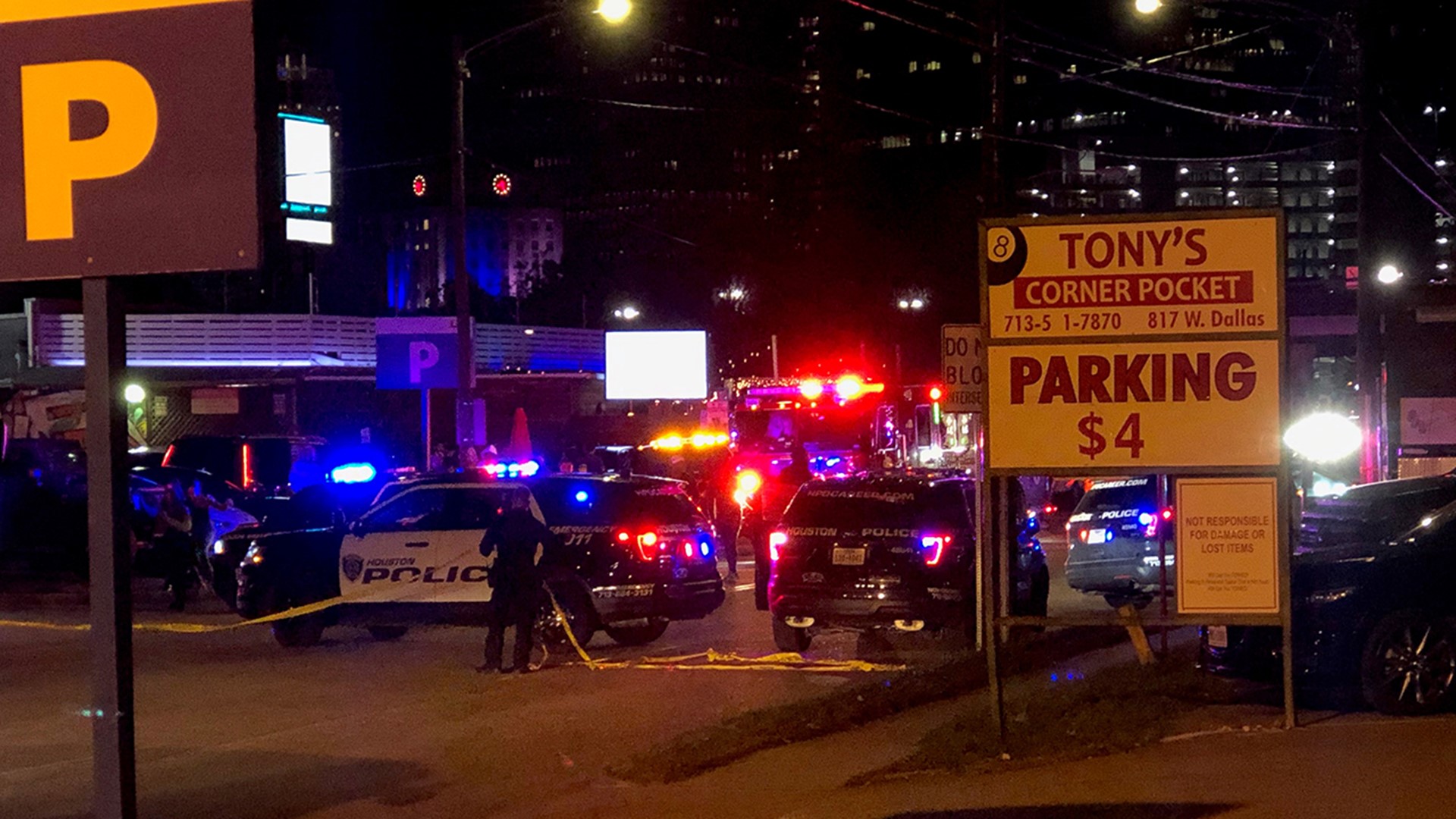 The man was killed in a shooting at the popular bar near downtown Houston.