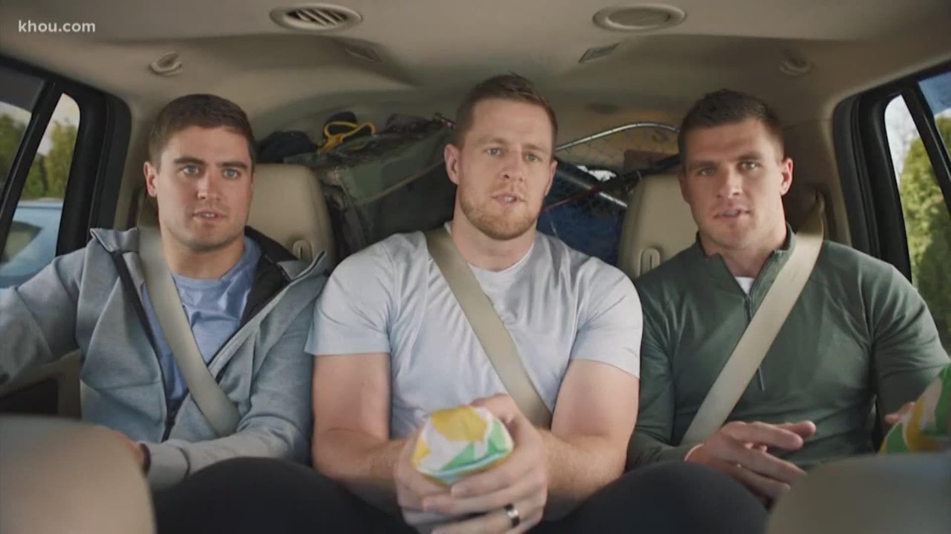 J.J. Watt and his family put their acting skills to the test in the newest Subway commercial. Check it out.