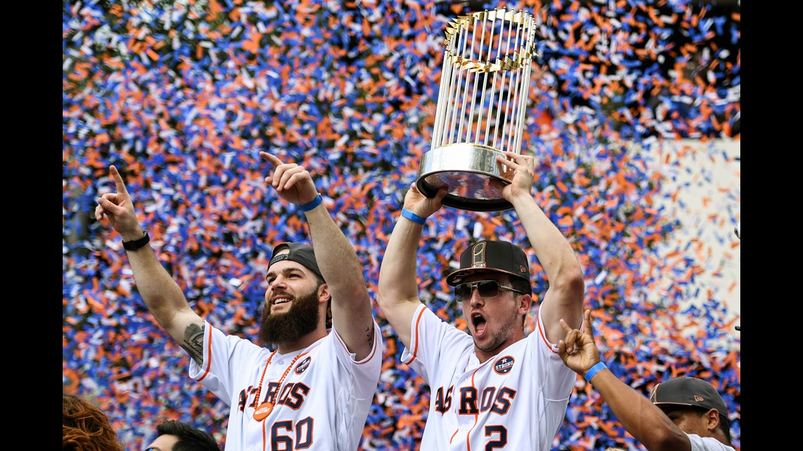 Astros World Series parade best moments