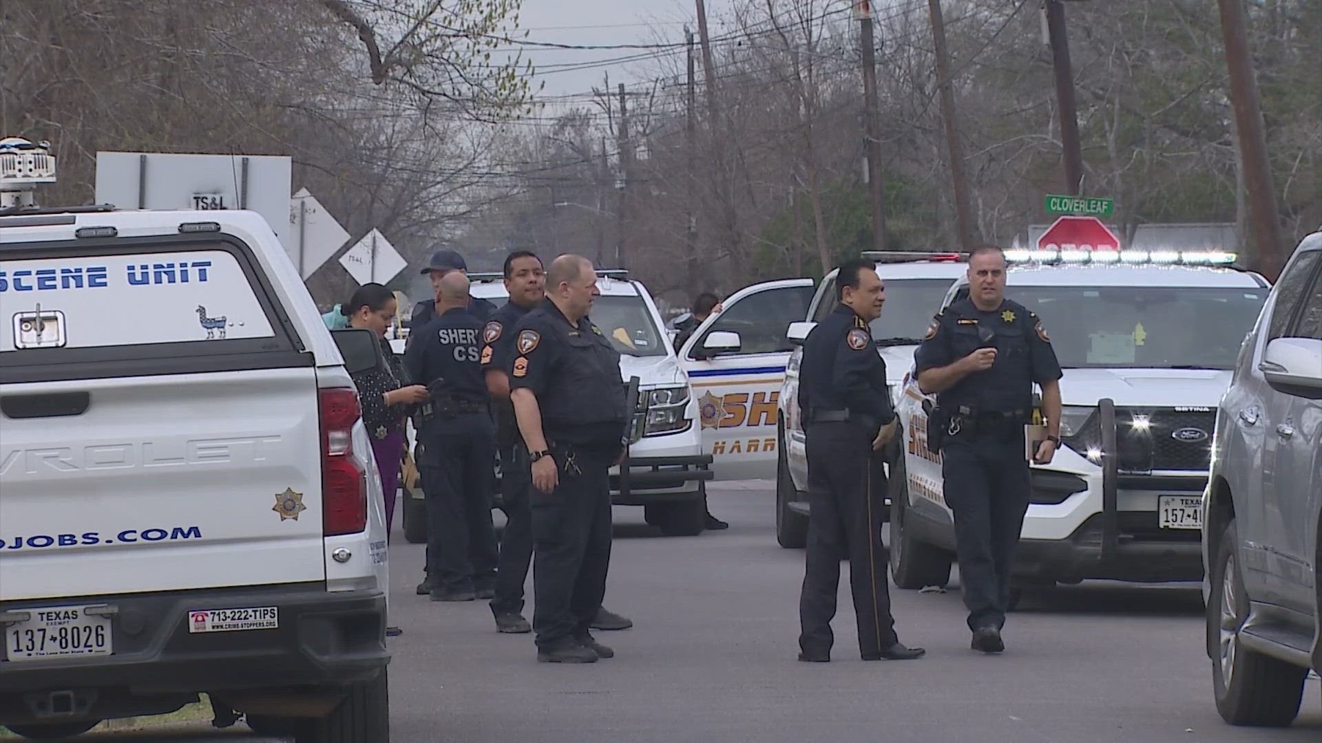 A neighbor said she saw the man acting "weird," looking in the window and trying to get inside before the boy shot and killed him.