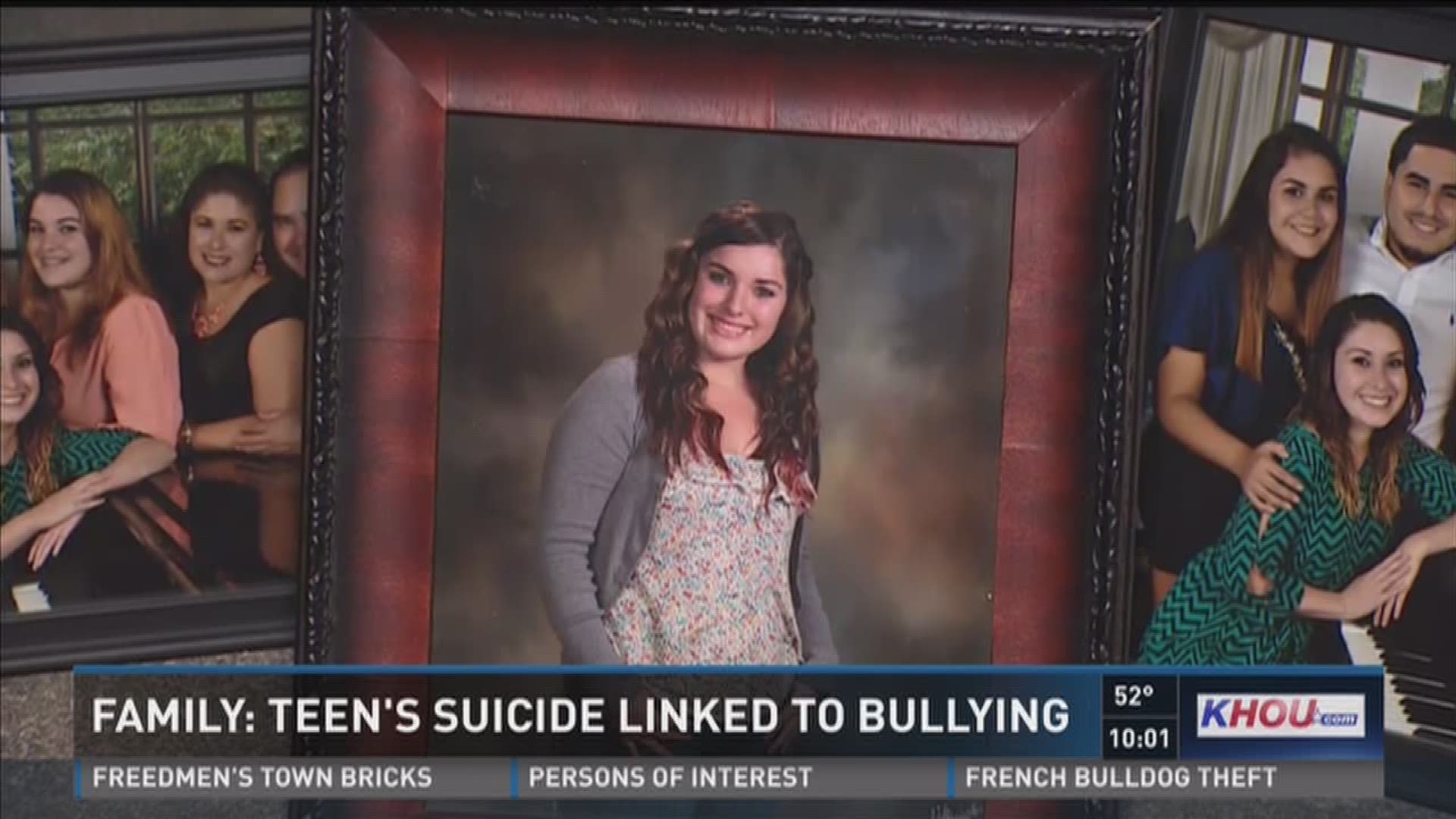 A Texas City family is asking for help in finding those responsible for bullying 18 year old Brandy Vela who committed suicide on Tuesday.