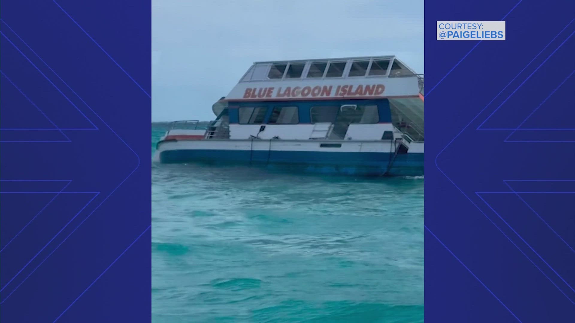 A 74-year-old Broomfield, Colorado woman died after the boat carrying more than 100 people sank while traveling to a private island.