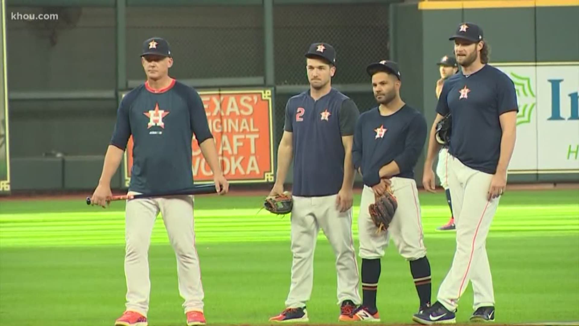The Houston Astros are ready for Game 6 of the ALCS at home against the New York Yankees.