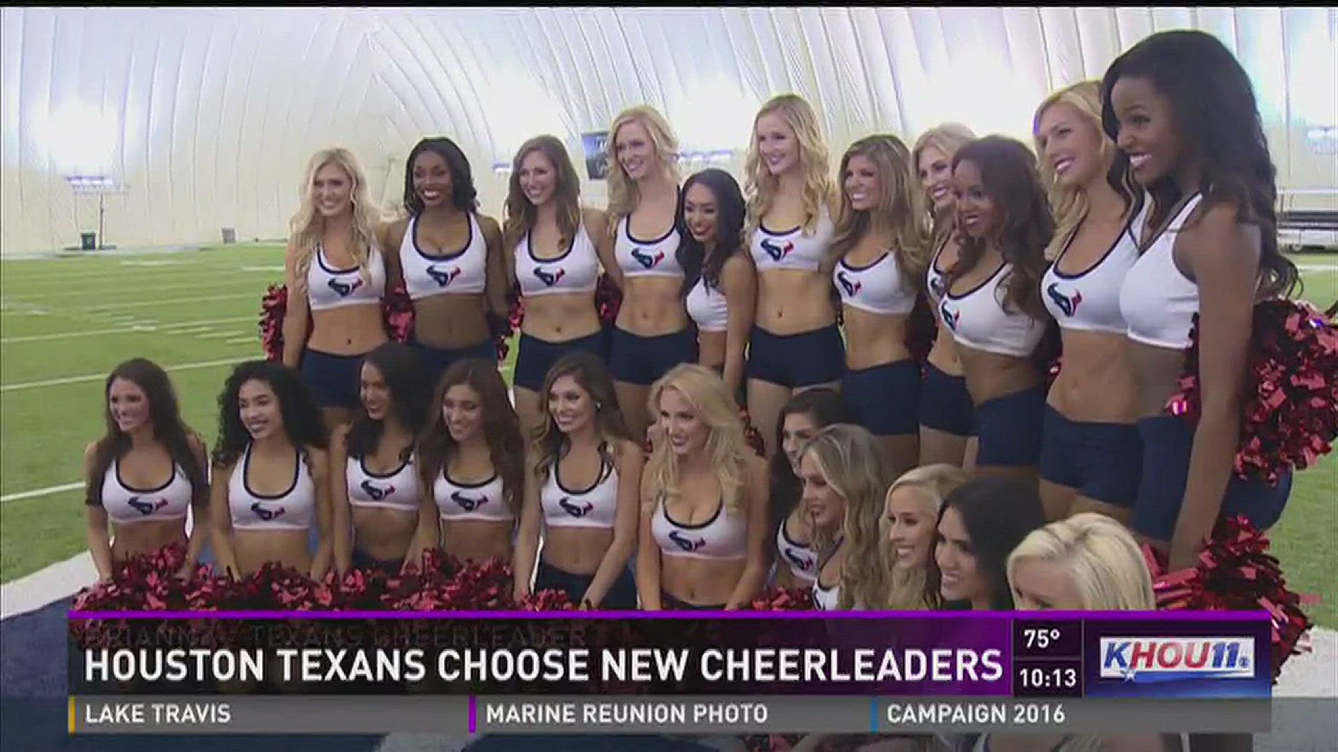 The drama is over. The Houston Texans have selected the 2016 cheerleaders.