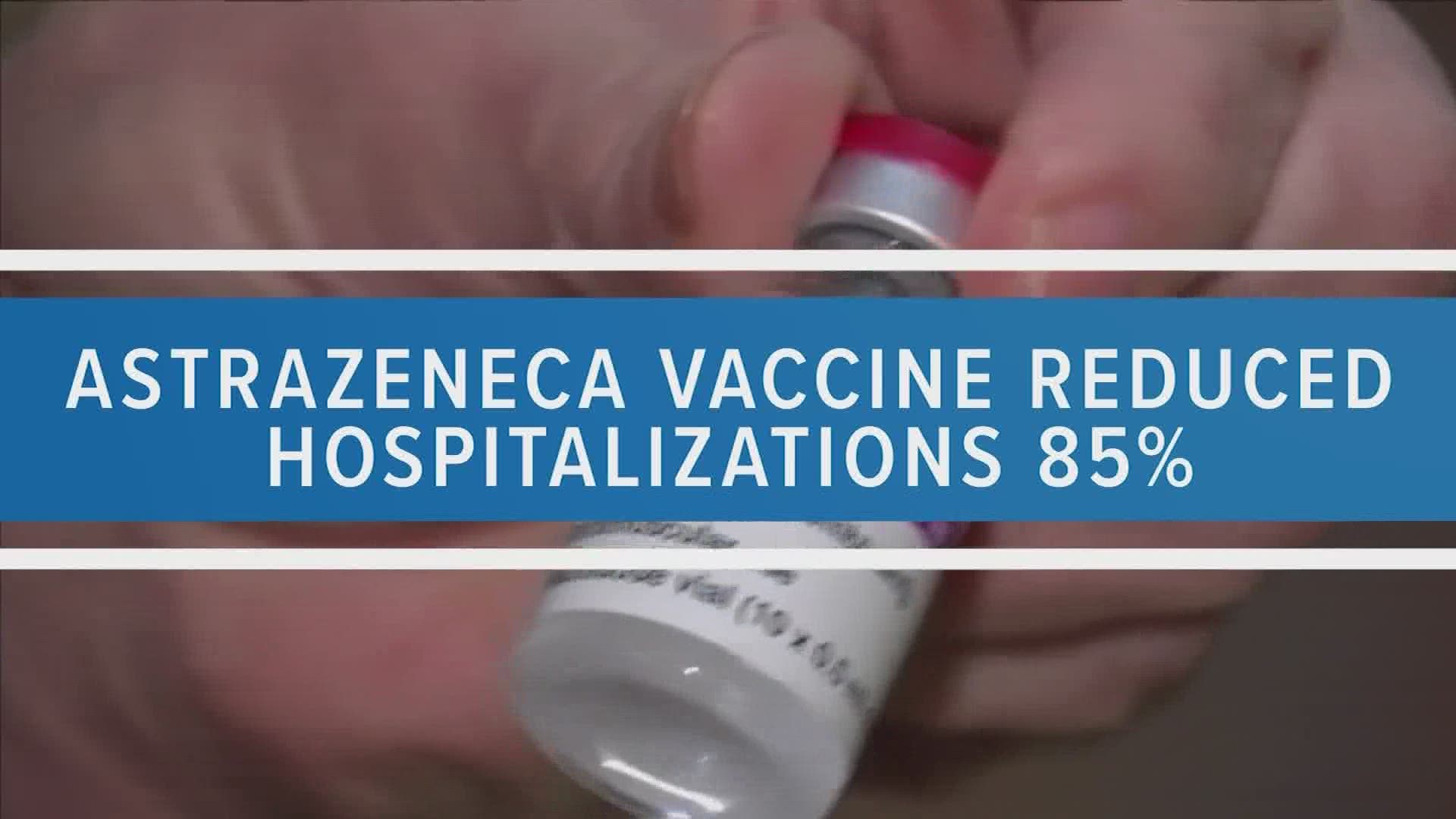 COVID-19 vaccines have been called the light at the end of the tunnel. Now, there’s scientific evidence out of the U.K. to back that up.